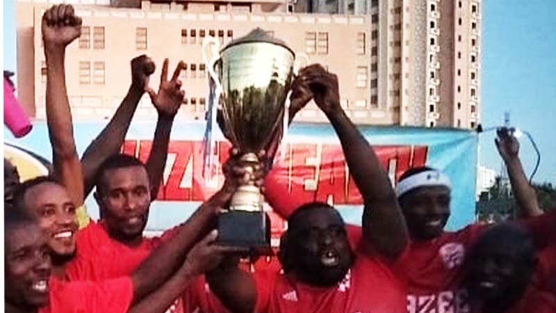 mabingwa wa ‘Over 40’ Football tournament Mombasa